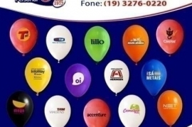 Balões Personalizados em até 4 cores de Gravação